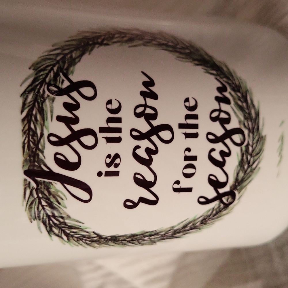 Holiday Coffee Tea Mug Jesus Is The Reason for the Season Christmas - Picture 3 of 7